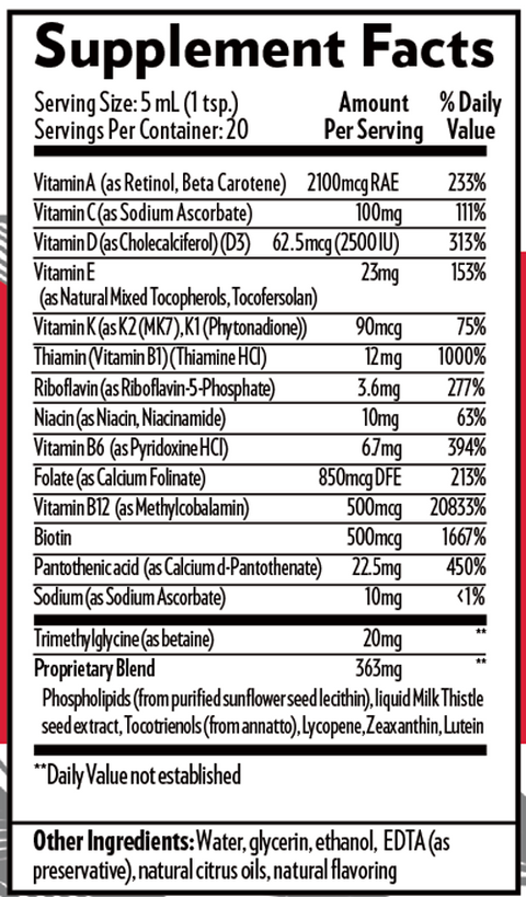 Ultra Vitamin 3.38 fl oz
