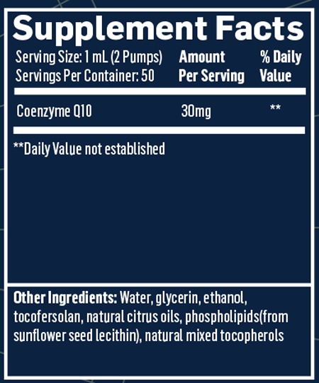 Nanoemulsified CoQ10 1.7 fl oz