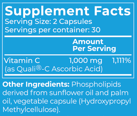 Liposomal Vitamin C 60 Capsules
