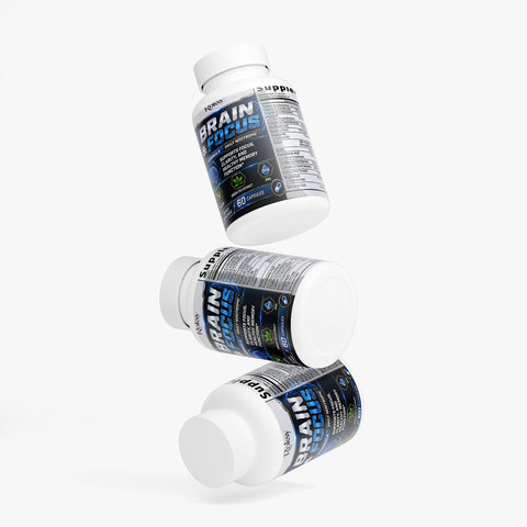 Brain & Focus Formula 60 Caps – Nootropic Brain Support for Memory & Energy