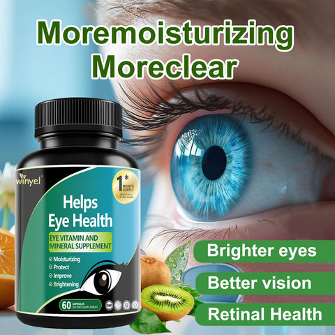 Lutein Eye Supplement - Vitamins, 30-Day Supply For Vision Clarity & Blue Light Protection, Retinal Health For Youngsters & Adults