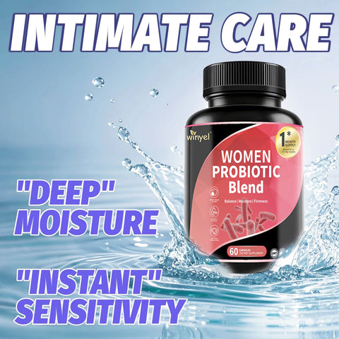 Women's Probiotics For Women PH Balance With Prebiotics, Lactobacillus Probiotic Blend And Herb Blend - Women's Health Supplement, 60 Count