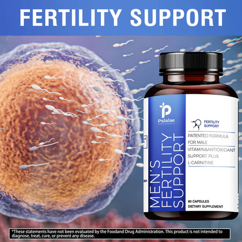Male Fertility - Support Male Reproductive Health, Maintain Physical Condition, Enhance Strength and Endurance - 60 Capsules