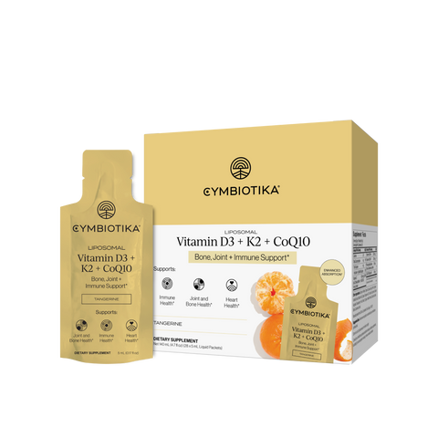 Liposomal Vitamin D3 + K2 + CoQ10