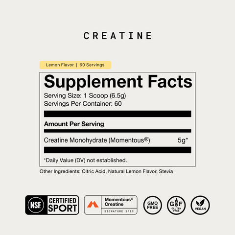 Creatine - 60 Servings