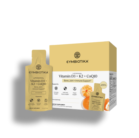 Liposomal Vitamin D3 + K2 + CoQ10