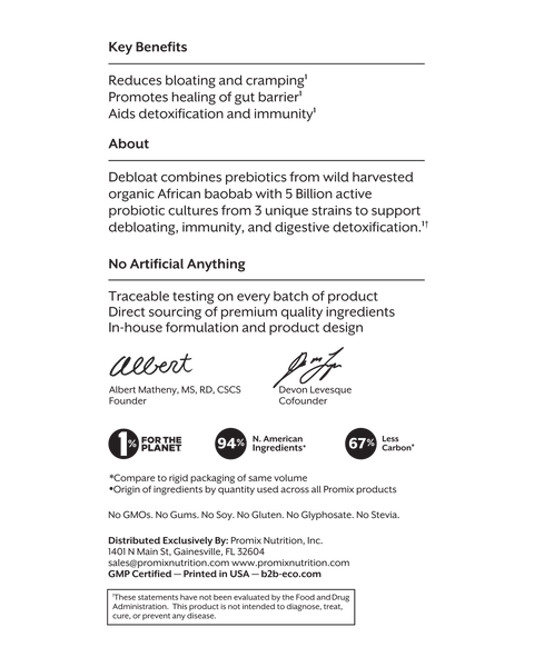 Debloat: Prebiotic + Probiotic Variety Pack
