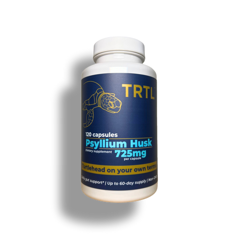 TRTL Psyllium Husk 725mg Capsules